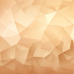Tan abstract background with low poly design, vector illustration in the style of tan color palette with copy space for photo text or product, blank