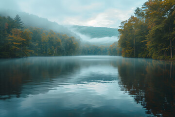 Calm Lake Views and Mirror-Like Waters 