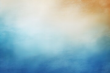 Tan and blue colors abstract gradient background in the style of, grainy texture, blurred, banner design, dark color backgrounds, beautiful with copy space