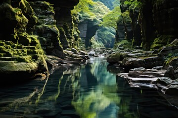 waterfall in the forest