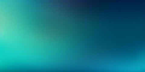 Teal and blue colors abstract gradient background in the style of, grainy texture, blurred, banner design, dark color backgrounds, beautiful with copy space 