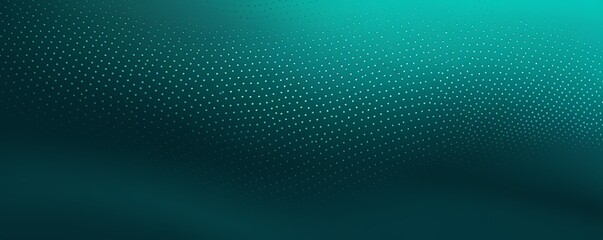 Teal background with a gradient and halftone pattern of dots. High resolution vector illustration in the style of professional photography
