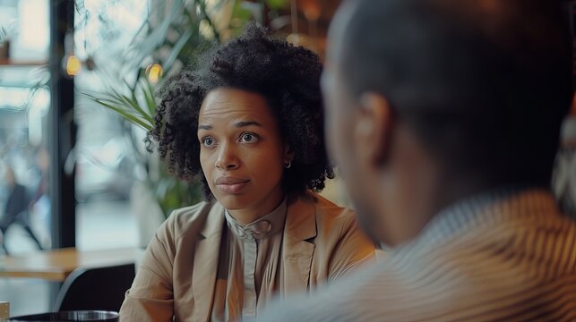 Serious One-on-One Meeting 