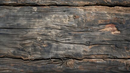 Closeup detail macro of rustic rough brown old aged abstract wooden texture - Oak ood timber hardwood wall table floor background decor panel wallpaper - obrazy, fototapety, plakaty