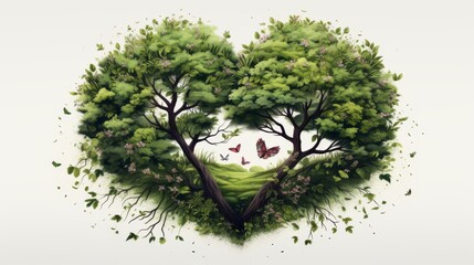 National Annual Tree Love Day, October 21 Generative AI