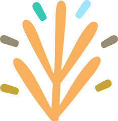 Matisse Abstract flowers leaf, Aesthetic rainbow Modern Art, Boho Decor Minimalist Art, Vector Illustration Poster, Postcard Collection for decoration. Vector all isolated. abstract trendy creative