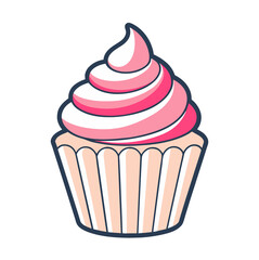 cupcake with cherry