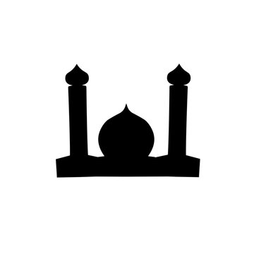 recommend clip art: silhouette of the mosque dome