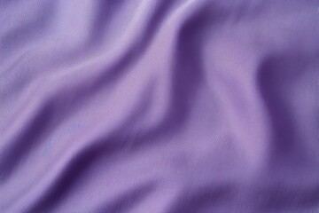 Violet linen fabric with abstract wavy pattern. Background and texture for design, banner, poster or packaging textile product. Closeup. with copy space 