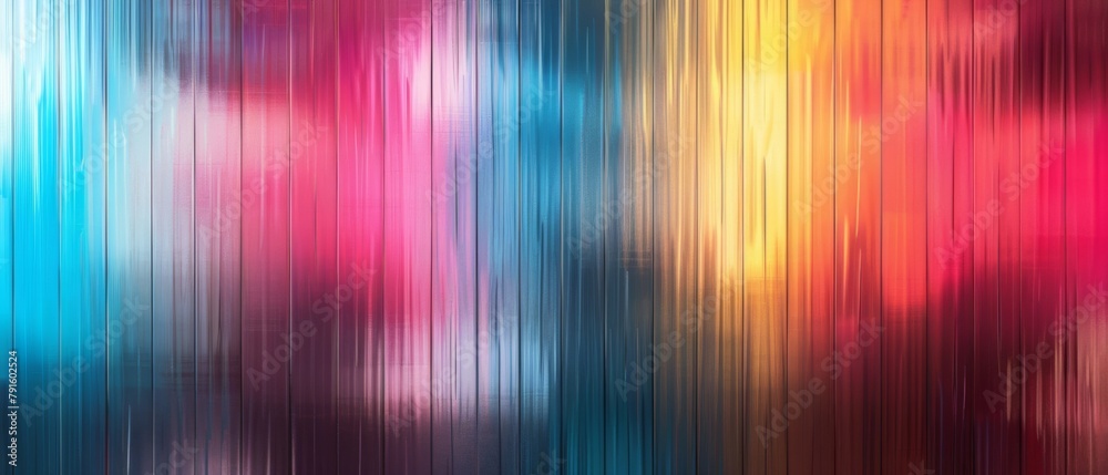 Poster abstract texture rainbow colors background banner panorama long with 3d geometric striped lines grad
