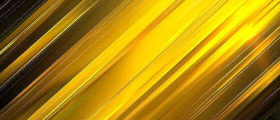 Abstract texture yellow gold background banner panorama long with 3d geometric striped lines gradient shapes for website, business, print design template paper pattern illustration