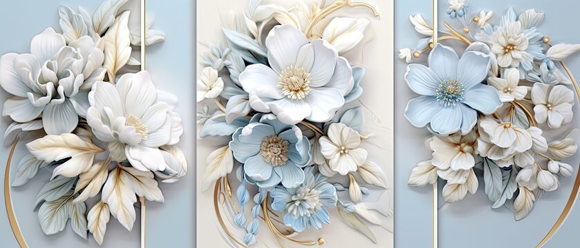 Elegant Floral Hair Accessories Collection for Stylish Hairdos