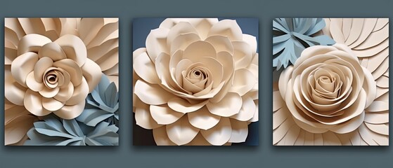 Exquisite Handcrafted Paper Rose Collection for Artistic Decoration