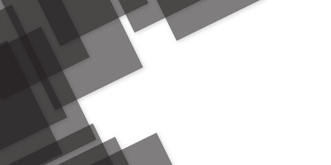 Abstract geometric background with black and white squares. with modern seamless business and technology concept geometric lines. 