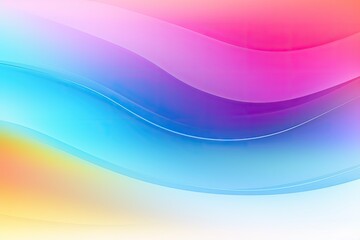 Smooth Mesh Rainbow Gradient, Bright and Soft Modern Abstract Colorful Background