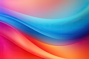 Smooth Mesh Rainbow Gradient, Bright and Soft Modern Abstract Colorful Background