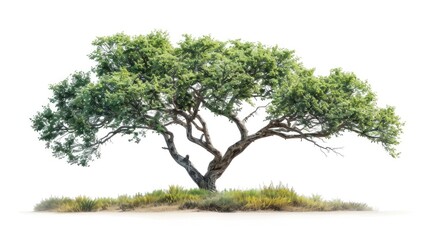 Obraz premium Isolated tree. Generative AI