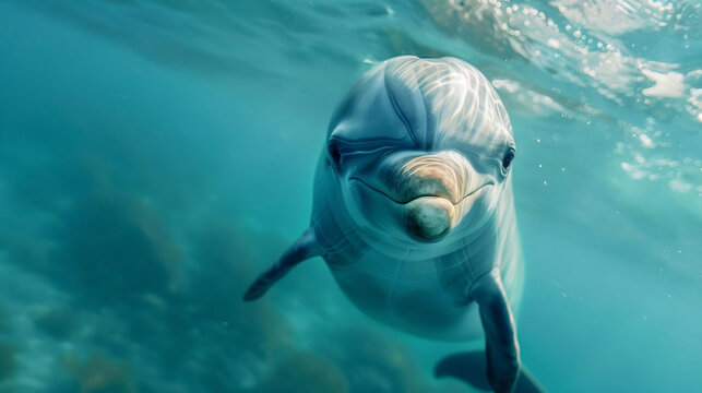 Smiling Dolphin