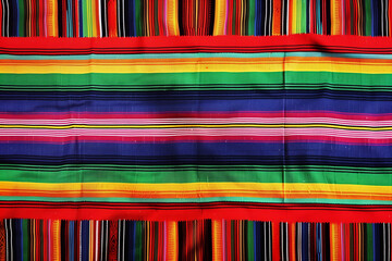 Mexican poncho cinco de mayo serape background celebration