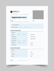 Modern Registration Form