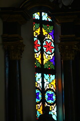 stained glass window