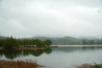 Spring in the Mulbit Park of Ungil Mountain