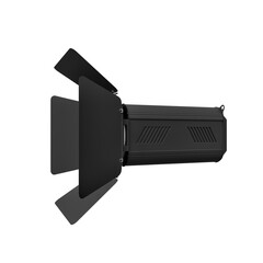 Obraz premium Professional studio spotlight side perspective