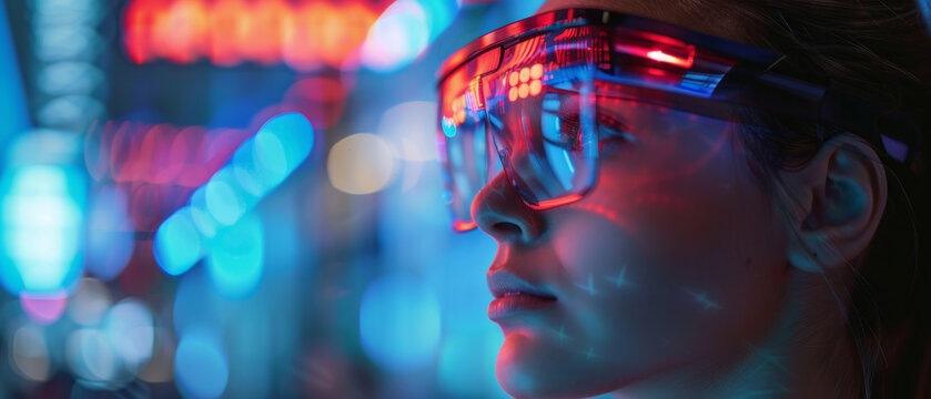 Integrating digital IDs and augmented reality technology for business networking events allows for instant profile access and interaction.