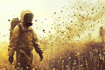 pesticide sprayer - obrazy, fototapety, plakaty