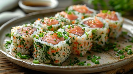 Spicy Tuna Sushi Rolls