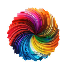 color palette element_hyperrealistic_hyper detailed_isolated on transparent background