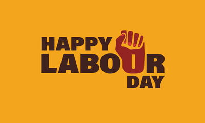 Illustrative Graphic Celebrating Labour Day