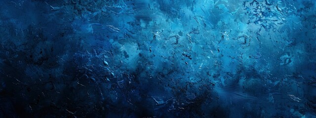 Abstract blue grunge background texture with dark smudges and stains - obrazy, fototapety, plakaty