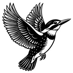 illustration of a bird vector art 