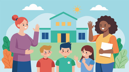 A community center with sign language classes promoting inclusivity and communication for deaf and hearingimpaired individuals.