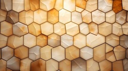 Top View of an abstract light brown Glass Mosaic Texture. Artistic Background