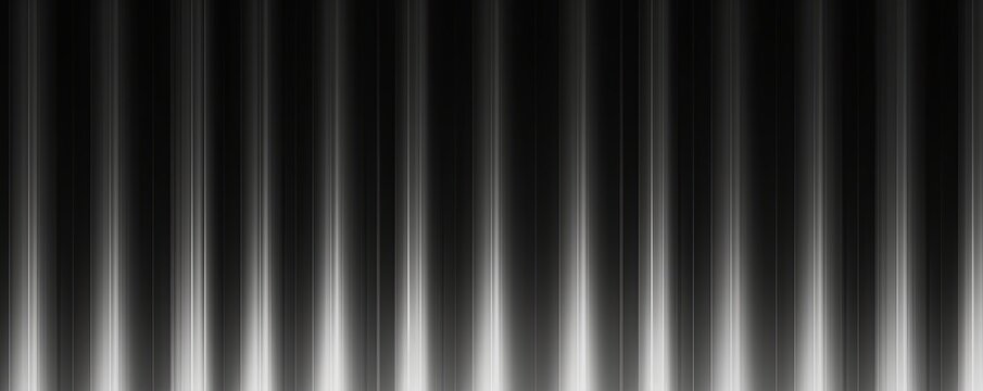 Black stripes abstract background with copy space for photo text or product, blank empty copyspace, light white color, blurred vertical lines, minimalistic