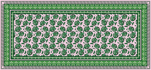 Dupatta Textile Pattern Design