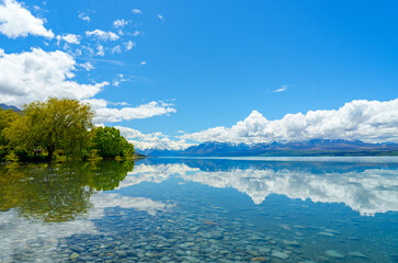 Fototapeta premium Lake Pukaki, New Zealand