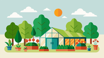 A yearround CSA program utilizing greenhouses and other growing ods to provide subscribers with fresh produce even during the colder months. - obrazy, fototapety, plakaty