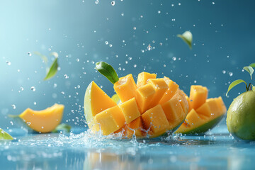 Mango Slices, Fresh and Juicy Fruit for Snacking