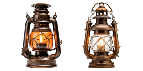 Lantern cutout, old, decoration oil equipment symbol culture