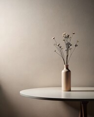 Elegant Flowers in a Vase 
