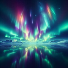  the Aurora Borealis, the Northern Lights, the ethereal dance of colorful lights across the night sky