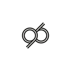 Ninety Six Outline Logo