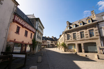 Fototapeta na wymiar La Roche-Derrien en Bretagne - France