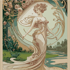 a stunning art nouveau 5
