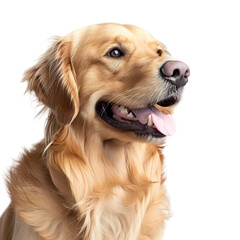 Golden Retriever Dog on transparent png