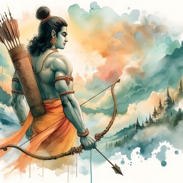 Lord Rama the Warrior