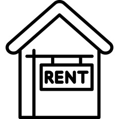 House For Rent Icon